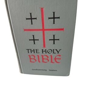 The Holy Bible Confraternity Version American Catholic Edition Benziger Brothers